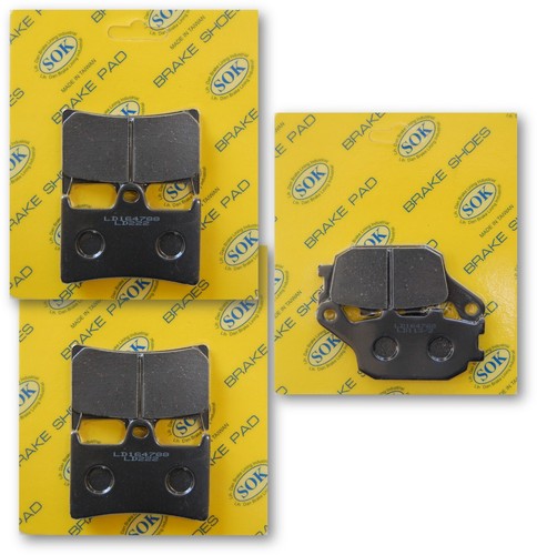 Front rear brake pads - front&rear,