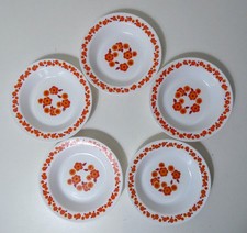 5 assiettes creuses arcopal