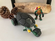 824⚜️ Figure Raphael Turtle Ninja Vehicle Motorcycle 3 Wheels Shell Long 24 Cm