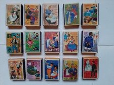 Boites d'allumettes CHANSONS DE FRANCE 1959 Série complète Matchbox Matches