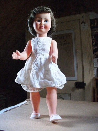 Poupee ancienne - poupee, (60cm)