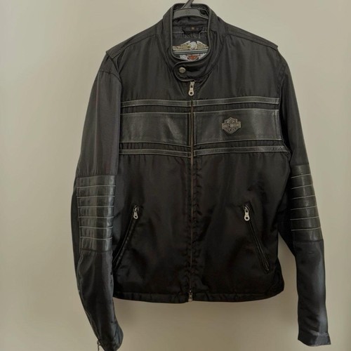 Harley davidson nylon cuir - nylon,