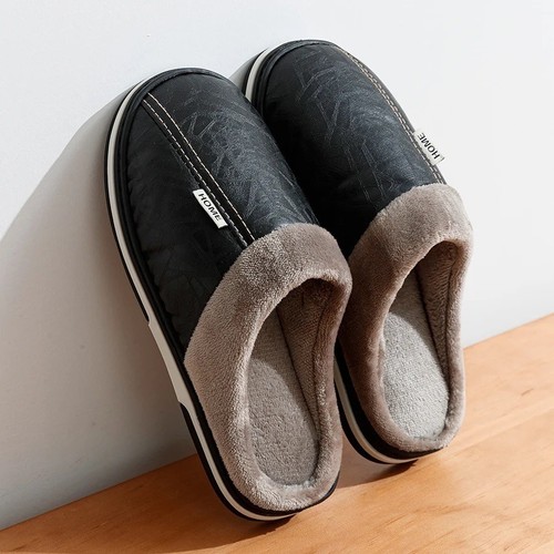 Pantoufles homme hiver - pantoufles,