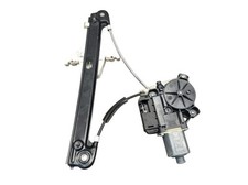 Power Window Regulator Right Rear with Power Window Motor for VW Polo (6C1, 6R0959812B