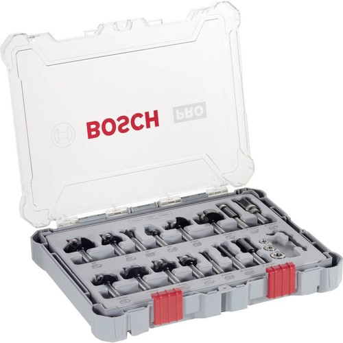 Set fraises tige 8 mm - de,