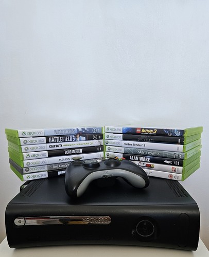 Console xbox360 noire 120go - xbox360,