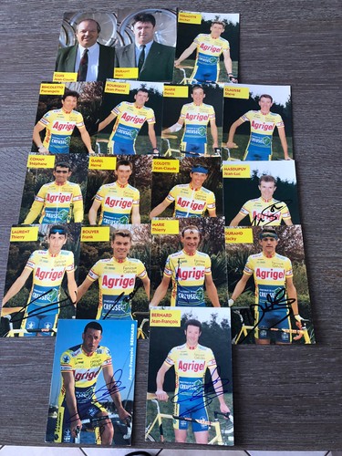Cyclisme cycling 17 cartes - ,