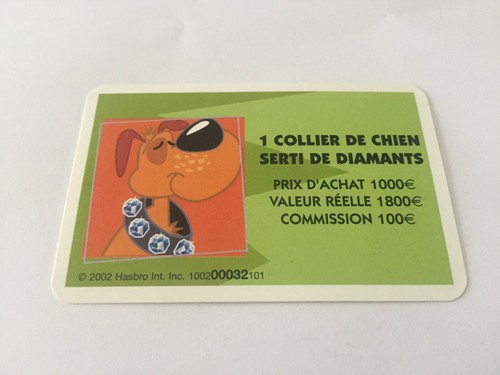Carte acquisition collier de - collier,