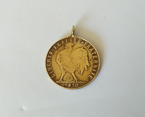 Ancien pendentif 1910 marianne - ancien,