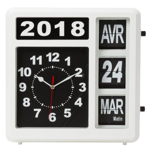 Perel horloge calendrier - horloge,