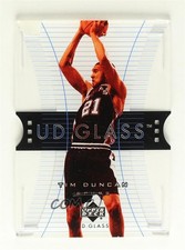 2003-04 UD Glass Plexi-Glass Acetate Tim Duncan #51 HOF