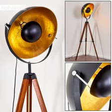Lampadaire Lampe sur pied Bois
