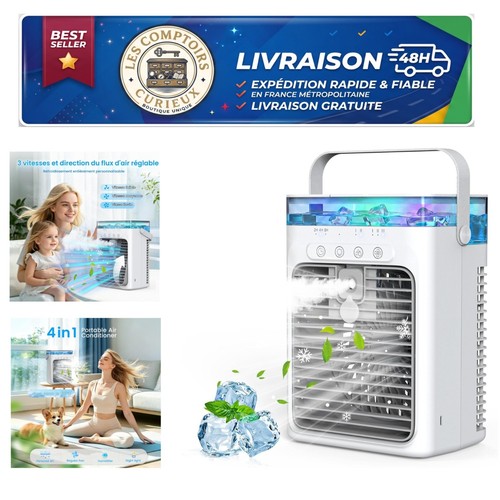 Climatiseur portable usb en - climatiseur,