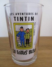 Verre TINTIN "Le Lotus Bleu" -