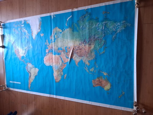 Grande planisphere carte - planisphere, ,