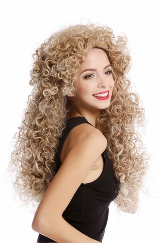 Perruque cosplay stark - perruque, boucles