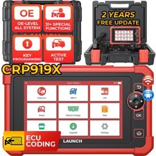 2025 LAUNCH CRP919X PRO Voiture Outil diagnostics Systèmes Complète Codage ECU