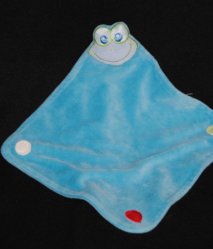 Peluche doudou grenouille - doudou, plat