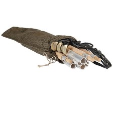 NVA Coutellerie de Tente 30 Pièces dans le Sac comme Neuf DDR Piquets Hareng