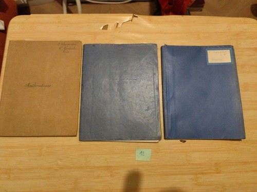Lot cahiers mathématiques - lot, 3