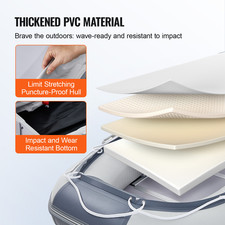 VEVOR Annexe Gonflable Bateau