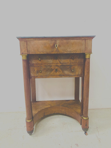 Chevet coiffeuse époque - chevet,