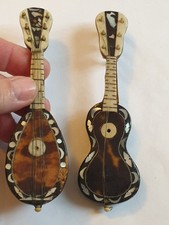 INSTRUMENTS DE MUSIQUE MINIATURE ANCIENS MANDOLINE ET GUITARE DEBUT XXeS DS ETAT