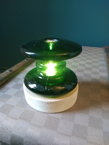 Lampe edf isolateur - lampe,