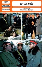 Fiche Cinéma - CHRISTIAN CARION - JOYEUX NOËL - 2005