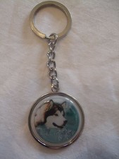 Porte-clés en métal - chien