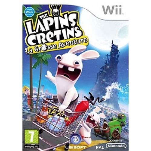 Jeu wii the lapins cretins - jeu,