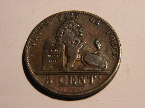Belgique centimes 1849 - belgique, 5