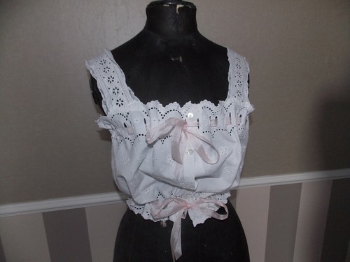 Ancien cache corset - corset, en