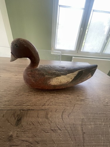 Ancien canard appelant bois - canard,