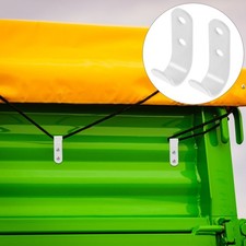  1 jeu de crochets de remorque pour bâche : attaches de bâche, clips de