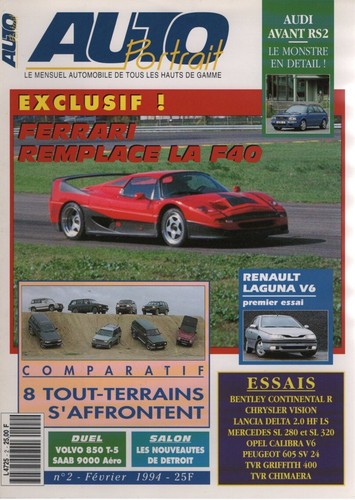 Auto portrait ferrari f50 - auto,
