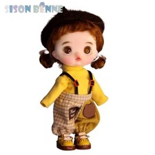 1 / 12 BJD poupées jouets Mini poupées maquillage vêtements faits à la main