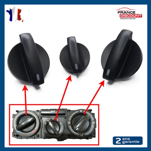 Bouton commande chauffage - de,