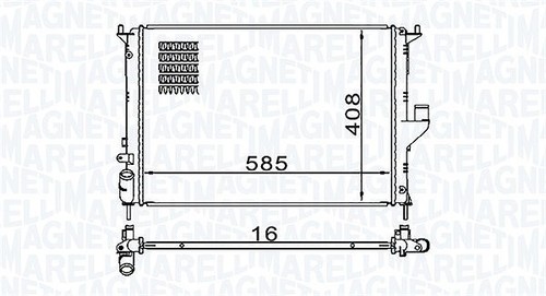 Magneti marelli radiateur - magneti,