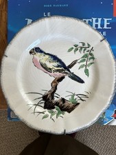 superbe assiette gien les