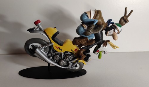 Figurine moto résine joe - moto,