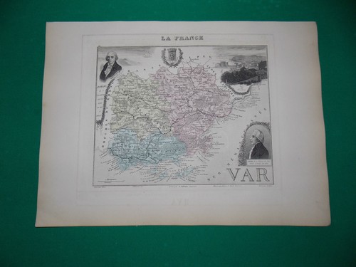 Var carte atlas migeon - var, edition
