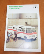 Brochure folder Mercedes L 406 D /408 - 508D - 608 D - 1973 incl. inserts