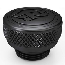 Véritable bouchon de remplissage d'huile noire Royal Enfield 1990218...