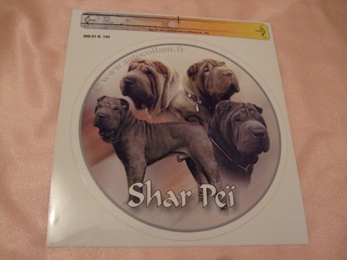 Autocollant motif chien - motif,