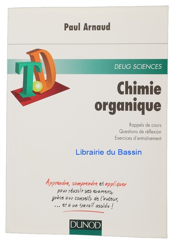 Chimie organique paul arnaud - organique,