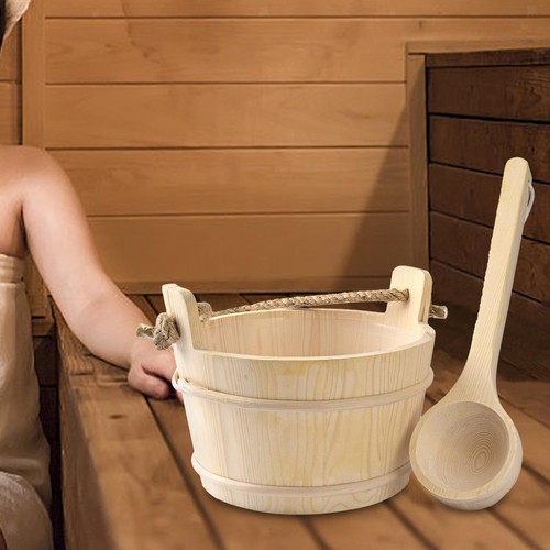 Seau louche sauna en - de,