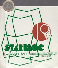 Sticker. C11. Self-locking pavements. STARBLOC in Marssac