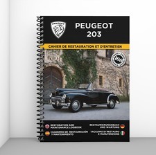PEUGEOT 203 : Cahier de
