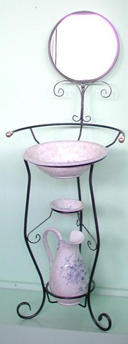 Seulement base set lavabo fer - set,